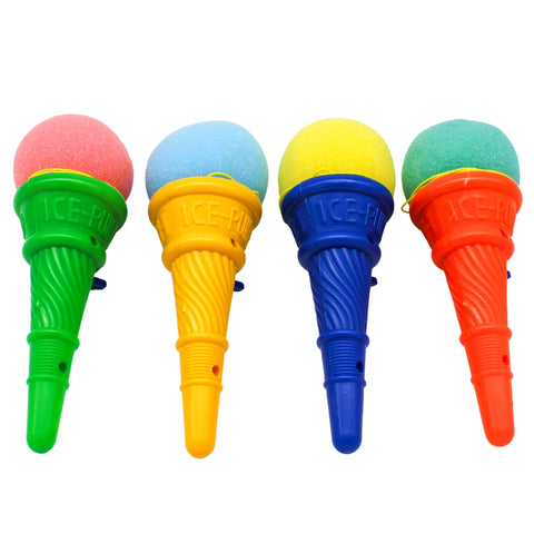 Assorted Color Ice Cream Shooter 7" (Dozen)