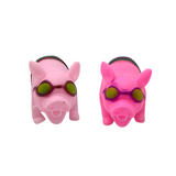Pink Pig with Swim Suit and Sunglasses (Each)