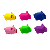 2" Squealing Pig (Pack of 6)