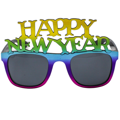 Happy New Year Rainbow Sunglasses (Each)