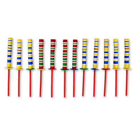 7.5" Chinese Yo-Yo - Assorted Colors (Dozen)