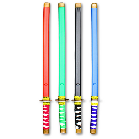 Assorted Color Ninja Sword (Dozen)