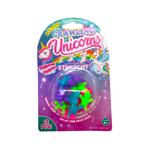 Sticky Unicorn Crawlers - 12 pieces (Each)