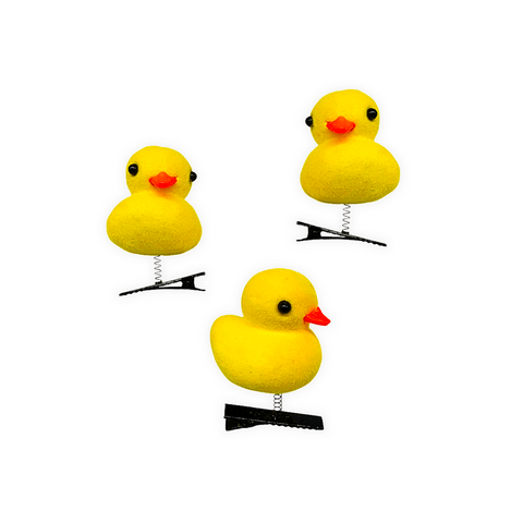 Yellow Duck on Clip (Dozen)