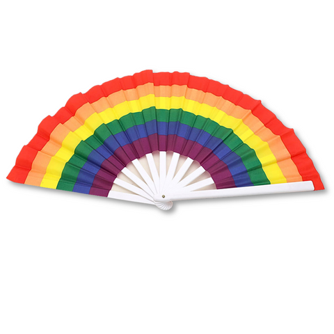 Rainbow Folding Fan (Each)