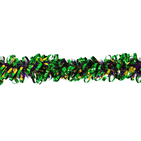 Purple, Green, and Gold Loop Garland 9' x 1.5" (Each)