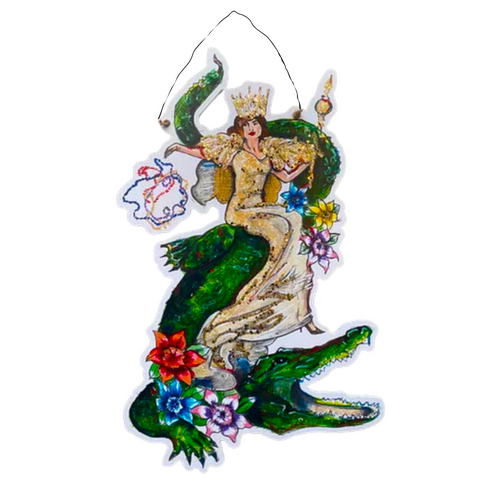 Queen of New Orleans Door Hanger (Each)