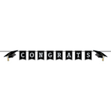 Congrats Graduation Streamer - 6.5" x 6' (Each)