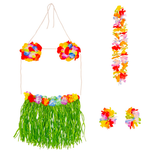 Adult Luau Hula Set - 5 pieces (Each) – Mardi Gras Spot