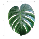 13" Fabric Tropical Palm Leaves - 4 pieces (Each)