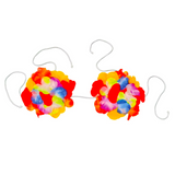 Adjustable Floral Luau Bikini Top (Each)
