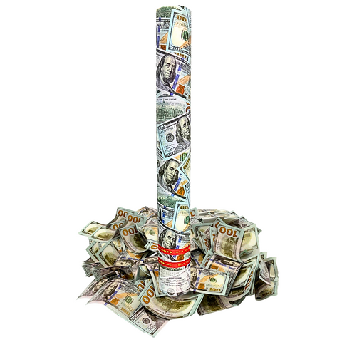 16" Paper Money Confetti Cannon (Each)