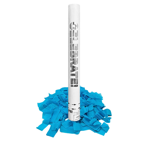 16" Blue Paper Confetti Cannon (Each)