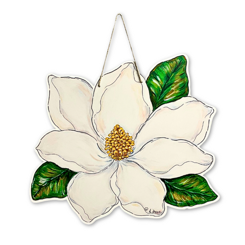 Magnolia Flower Door Hanger (Each)