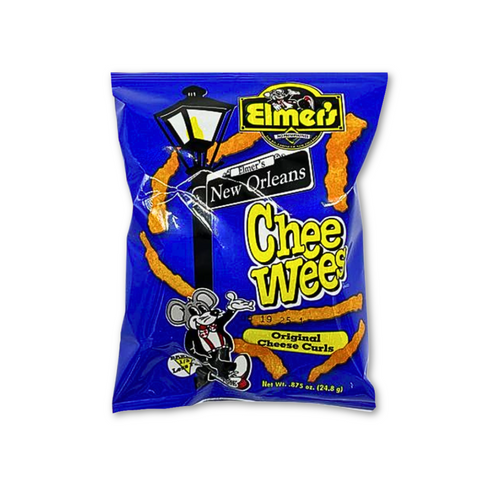 Elmer's Chee Wees Snack Bag 0.875 oz (Case of 50)