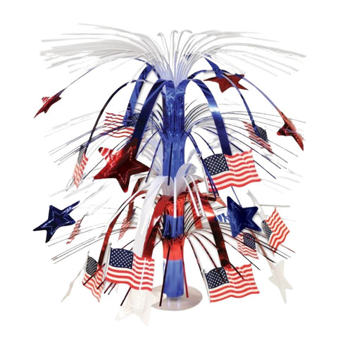 Flag Cascade Centerpiece 18" (Each)