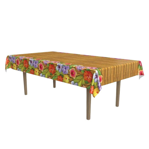 Luau Plastic Tablecover 54" X 108" (Each)