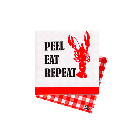 Peel Eat Repeat Cocktail Napkins (Pack of 20)