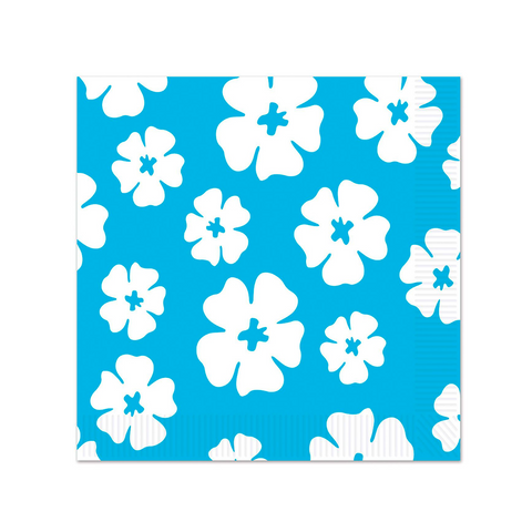 Luau Hibiscus Luncheon Napkins (Pack of 16)