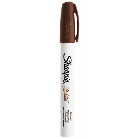 Brown Sharpie Paint Marker - Medium Point (Each)