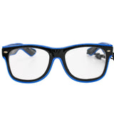 El Wire Blue Square Sunglasses (Each)