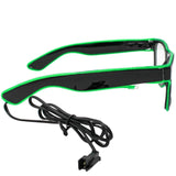 El Wire Green Square Sunglasses (Each)