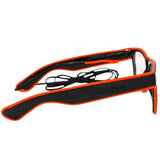 El Wire Orange Square Sunglasses (Each)