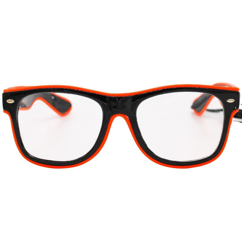 El Wire Orange Square Sunglasses (Each)