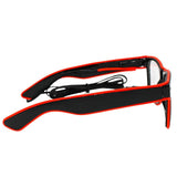 El Wire Red Square Sunglasses (Each)