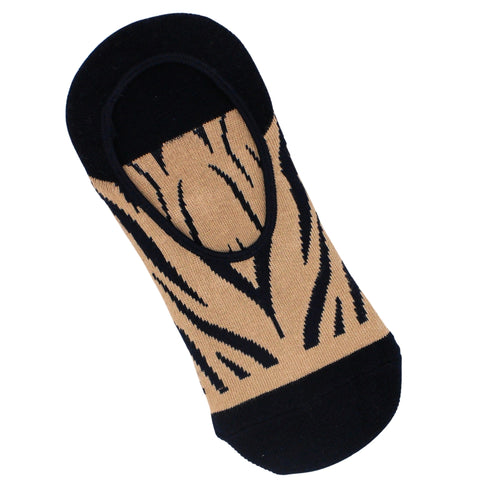Women's Eye of the Tiger No Show Socks (Pair)
