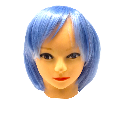 Light Blue Bob Wig (Each)