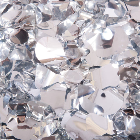 Silver Metallic Petal Paper (Roll)