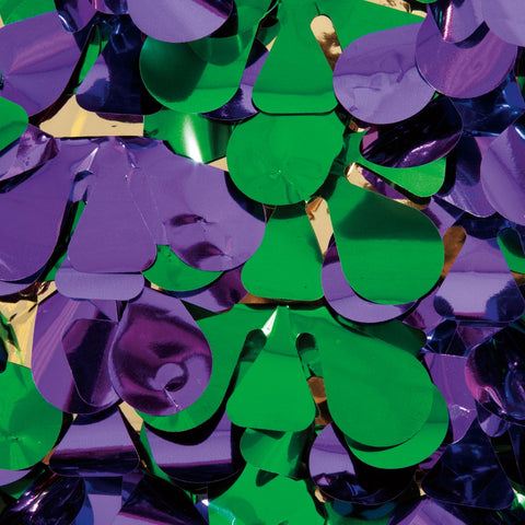 Mardi Gras Metallic Petal Paper (Roll)