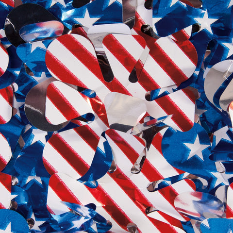 Metallic Stars & Stripes Petal Paper (Roll)