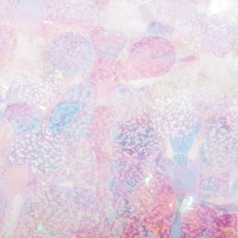 Iridescent Snow Metallic Petal Paper (Roll)