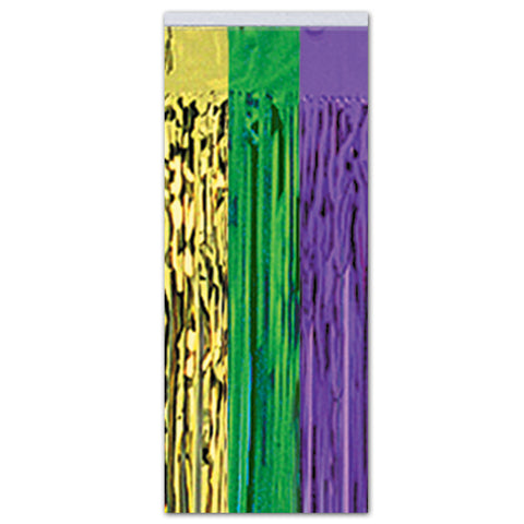 Mardi Gras Gleam Curtain 8' x 3' (Each)