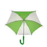 Green and White Umbrella 14.5" (Each)