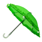 Green Umbrella with Ruffle 5" (Each)