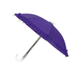 Purple Umbrella with Ruffle 5" (Each)