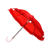 Red Umbrella with Ruffle 5" (Each)
