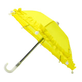 Yellow Umbrella with Ruffle 5" (Each)