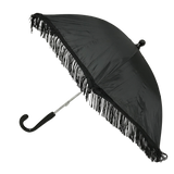 Black Umbrella with Fringe 14.5" (Each)