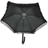 Black Umbrella with Fringe 14.5" (Each)