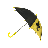 Black and Gold Umbrella with Fleur de Lis 14.5" (Each)