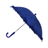 Royal Blue Umbrella with Ruffle 14.5" (Each)