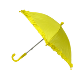 Yellow Umbrella with Ruffle 14.5" (Each)