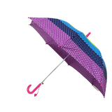 Rainbow Umbrella with White Polka Dots 19.5" (Each)