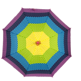 Rainbow Umbrella with White Polka Dots 19.5" (Each)