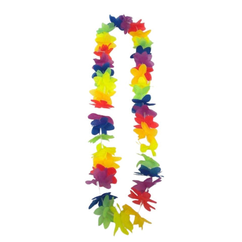 Rainbow Flower Lei (Dozen)