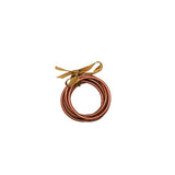 Champagne Bangle Bracelet Set (Pack of 6)